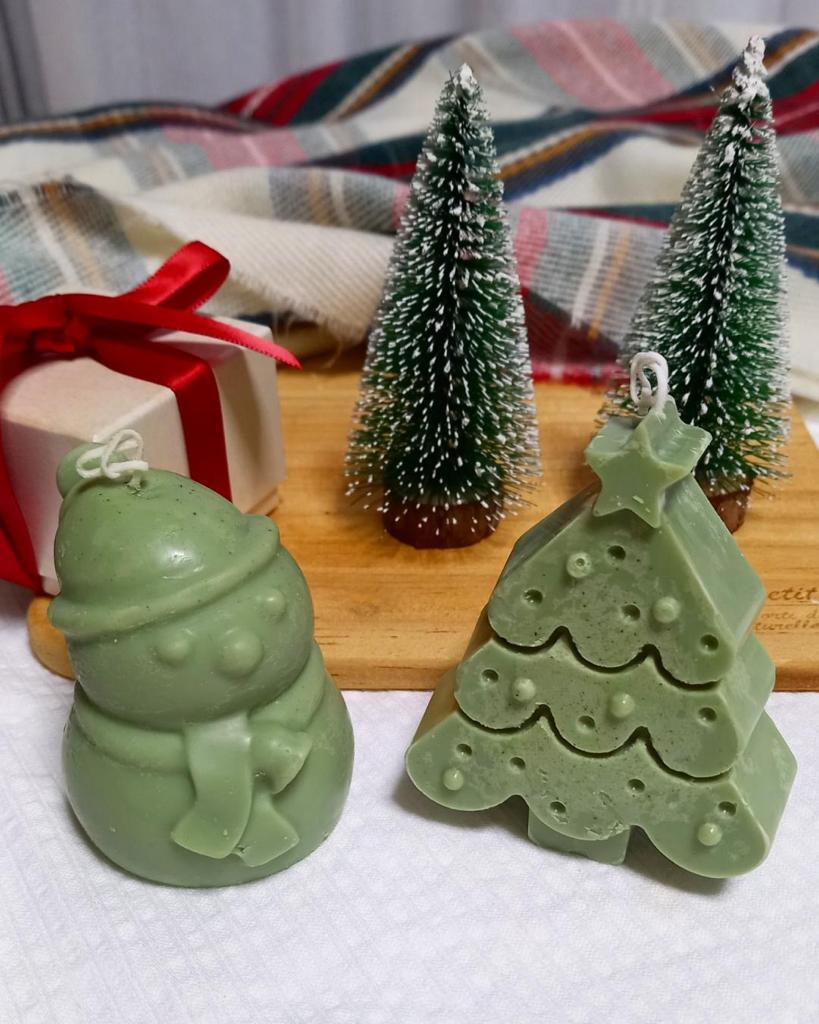   Creating クリスマス キャンドル Amazon.co.jp: Handmade Making シリコーン樹脂エポキシキャンドル型